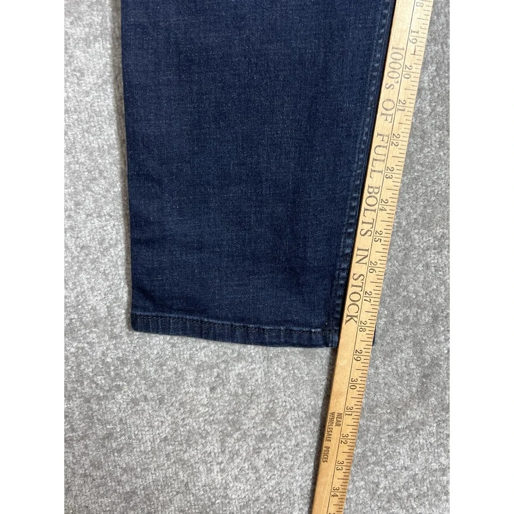 Buffalo David Bitton Jackson Straight Stretch Jeans Mens Sz 40x30 Blue Dark Wash